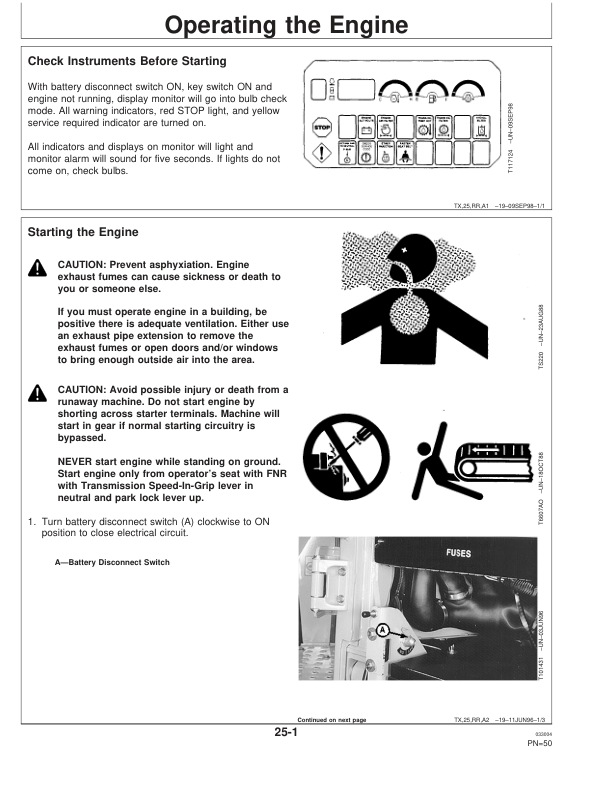 John Deere 750CII, 850CII Crawlers Operator’s Manuals (OMT184778) Workshop Guide