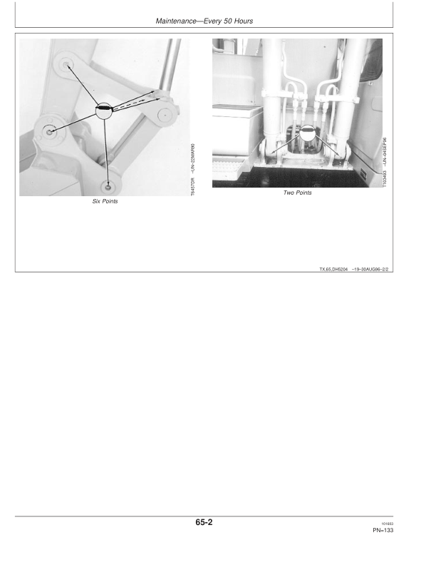 John Deere 120 Excavators Operator’s Manuals (OMT185534) Workshop Guide