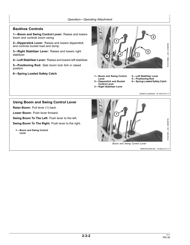 John Deere BH7, BH8, BH9, BH11 Utility Backhoes Operator’s Manuals (OMT217884) Workshop Guide