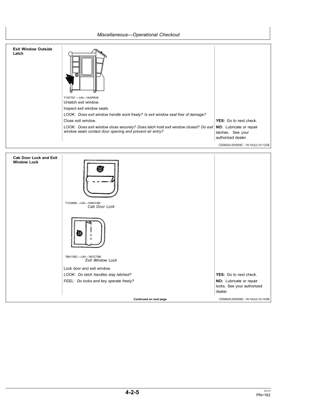 John Deere 643K, 843K Wheeled Feller Bunchers Operator’s Manuals (OMT249502) Workshop Guide