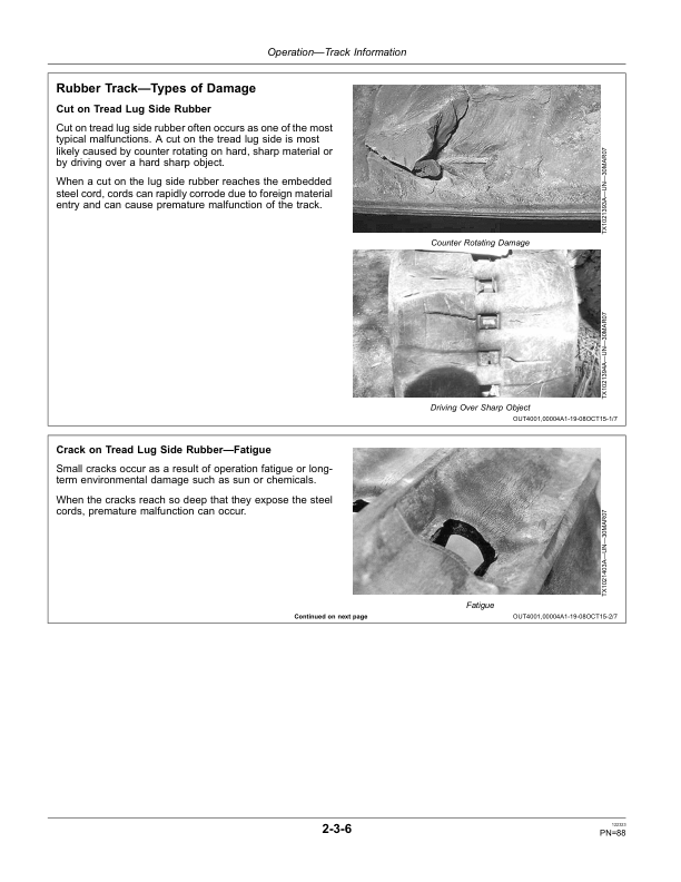 John Deere 319D, 323D Skid Steers Operator’s Manuals (OMT253019) Workshop Guide