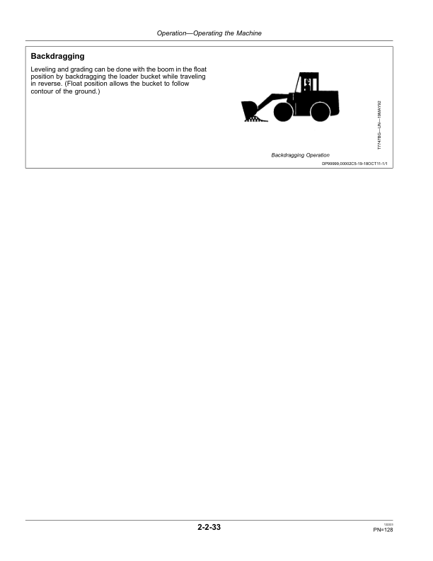 John Deere 524K Loaders Operator’s Manuals (OMT260584) Workshop Guide