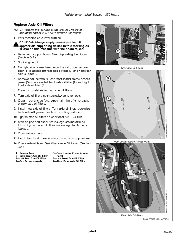 John Deere 944K Loaders Operator’s Manuals (OMT285908) Workshop Guide