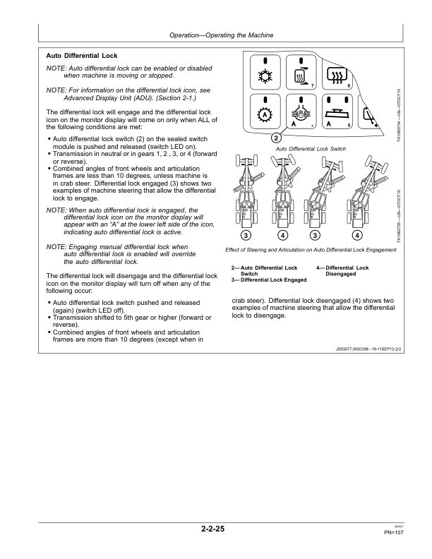 John Deere 670G, 670GP, 672G, 672GP Motor Graders Operator’s Manuals (OMT314823) Workshop Guide
