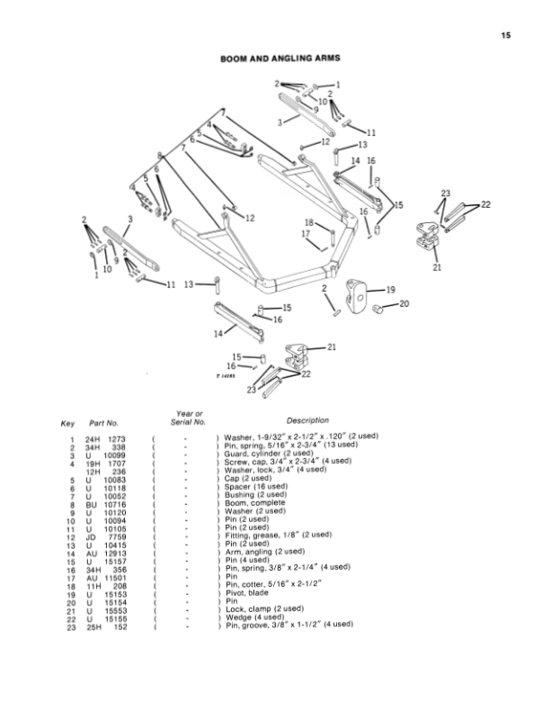 John Deere 6310, 350B Attachments Operator’s Manuals (OMT33516) Workshop Guide