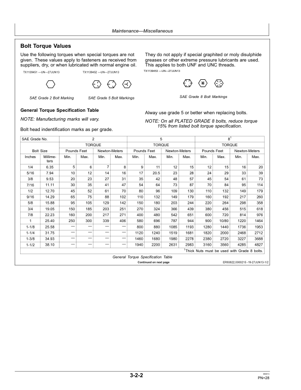 John Deere MP66B, MP72B, MP78B, MP84B Worksite Pro Attachments Operator’s Manuals (OMT343352X19) Workshop Guide