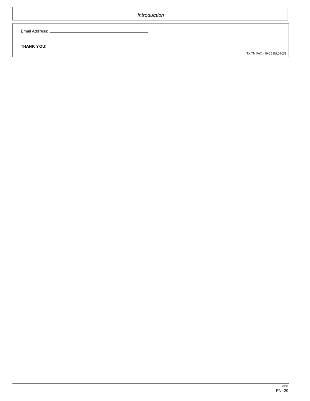 John Deere 2654G, 2654GLC Forestry Excavator Operator’s Manuals (OMT388074X19) Workshop Guide