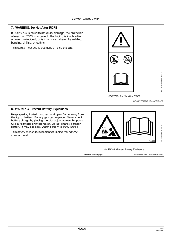 John Deere WL53 Loaders Operator’s Manuals (OMT406308X19) Workshop Guide