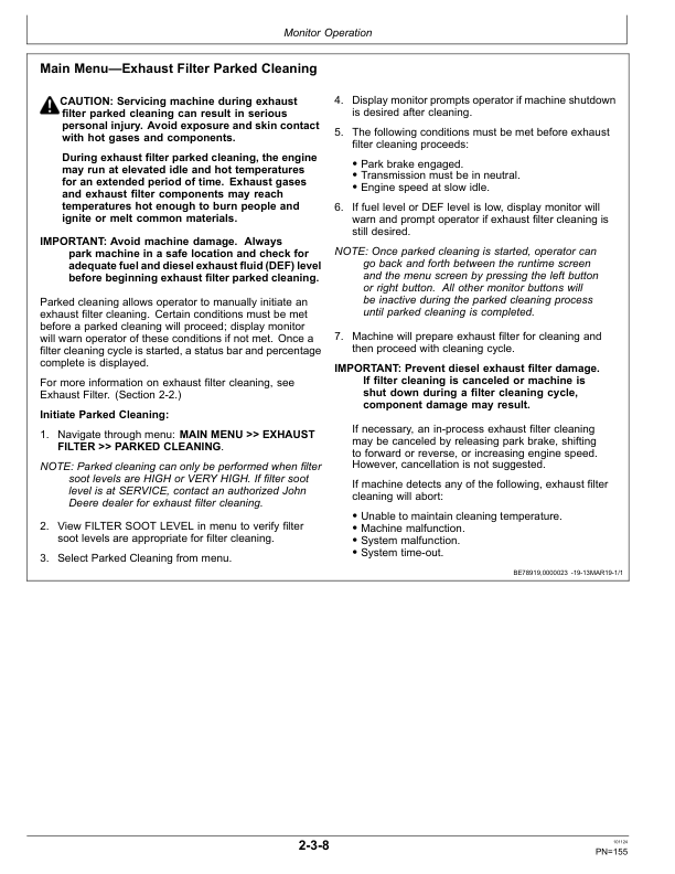 John Deere 824L Loaders Operator’s Manuals (OMT426198X19) Workshop Guide