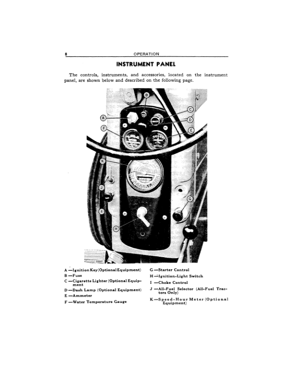 John Deere 420 Tricycle Tractor (125001-) Operator’s Manual (OMT45757) Workshop Guide
