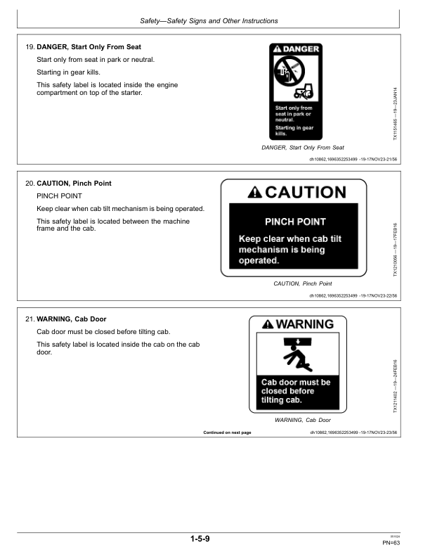 John Deere 2656GLC Log Loaders Operator’s Manuals (OMT477403X019) Workshop Guide