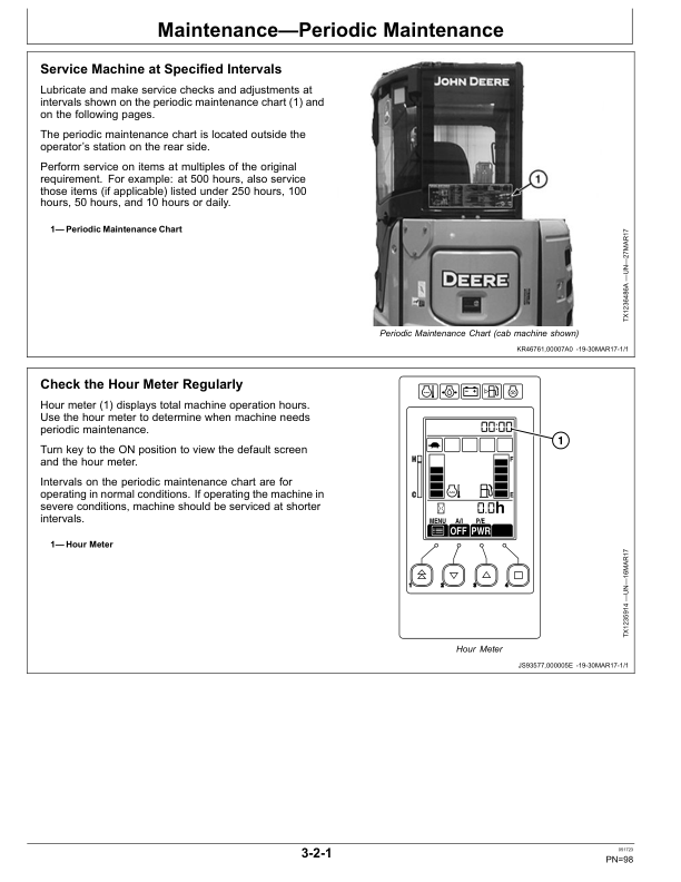 John Deere 35 P Excavators Operator’s Manuals (OMT489507X019) Workshop Guide