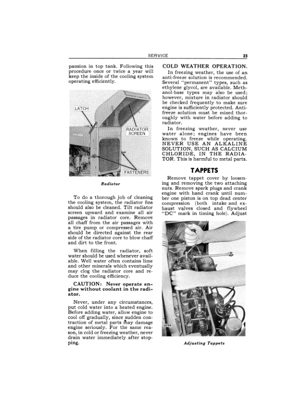 John Deere TB-92G Power Unit Operator’s Manual (OMT50558) Workshop Guide