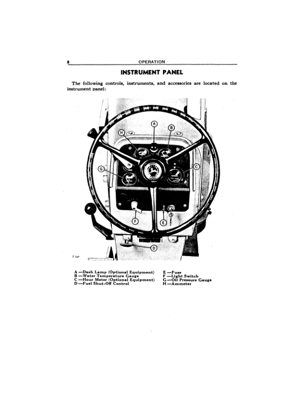 John Deere 440ID Tractors Operator’s Manuals (OMT77459) Workshop Guide
