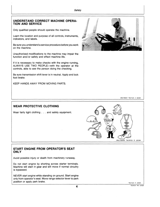 John Deere 401D Backhoes Operator’s Manuals (OMT78927) Workshop Guide