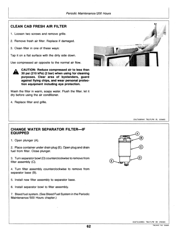 John Deere 544D Loaders Operator’s Manuals (OMT81876) Workshop Guide