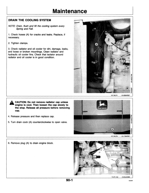 John Deere 690D, 690DLC Excavators Operator’s Manuals (OMT84751) Workshop Guide