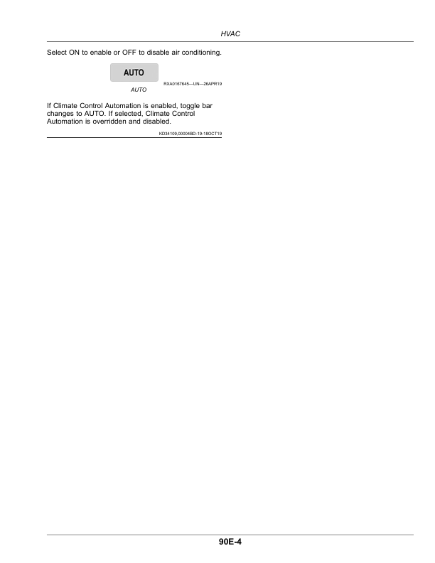 John Deere 8RT Tractors (Serial No. 931001-) North America H3 Operator’s Manual (OMTA30614) Workshop Guide