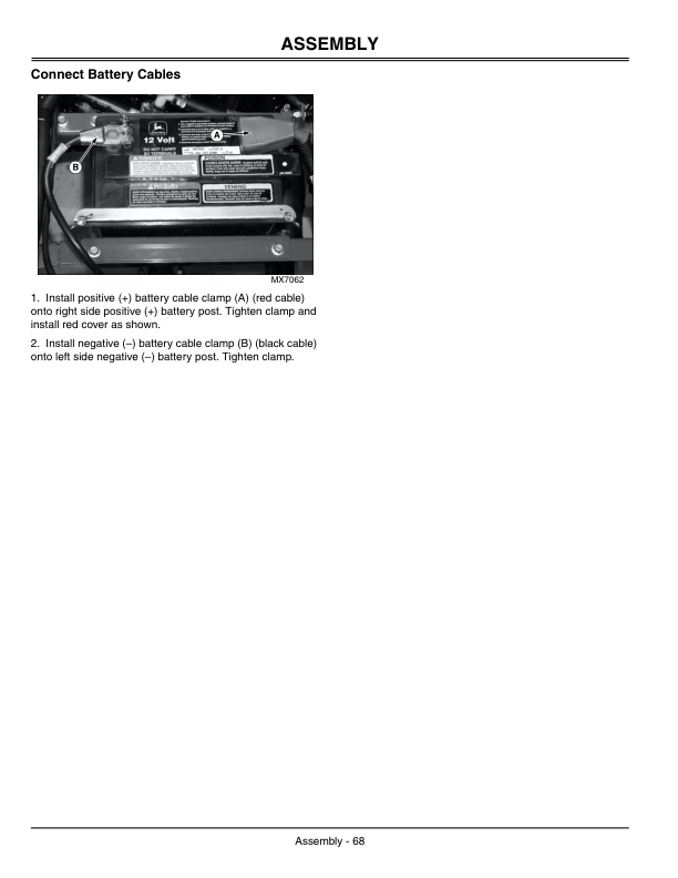 John Deere Front Mower 1420, 1435, 1445 & 1565 Operator’s Manual (OMTCU15664) Workshop Guide