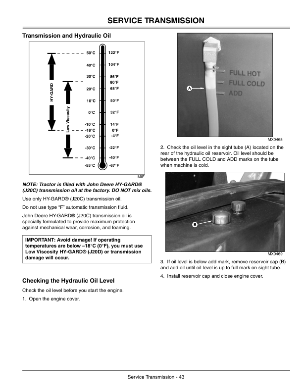 John Deere 1600 Wide Area Turbo Mowers (North America) (010001-030000) Operator’s Manual (OMTCU16064E) Workshop Guide
