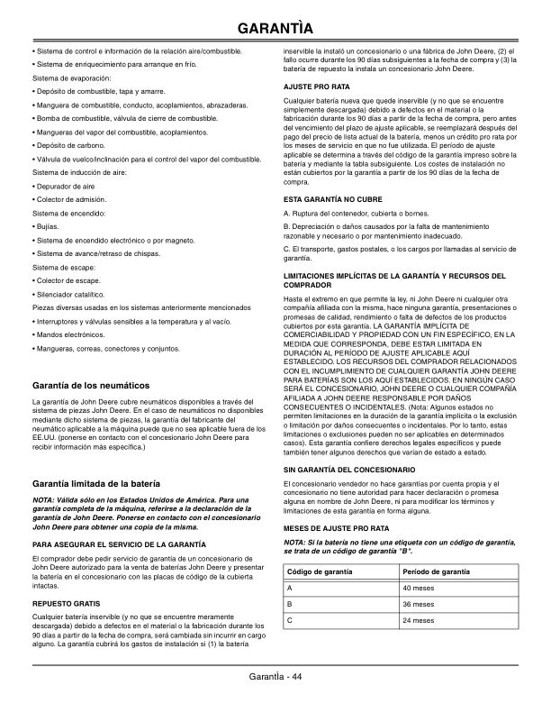 John Deere 1200H Bunker & Field Rake North America (020001-040000) Operator’s Manual (OMTCU21794) Workshop Guide