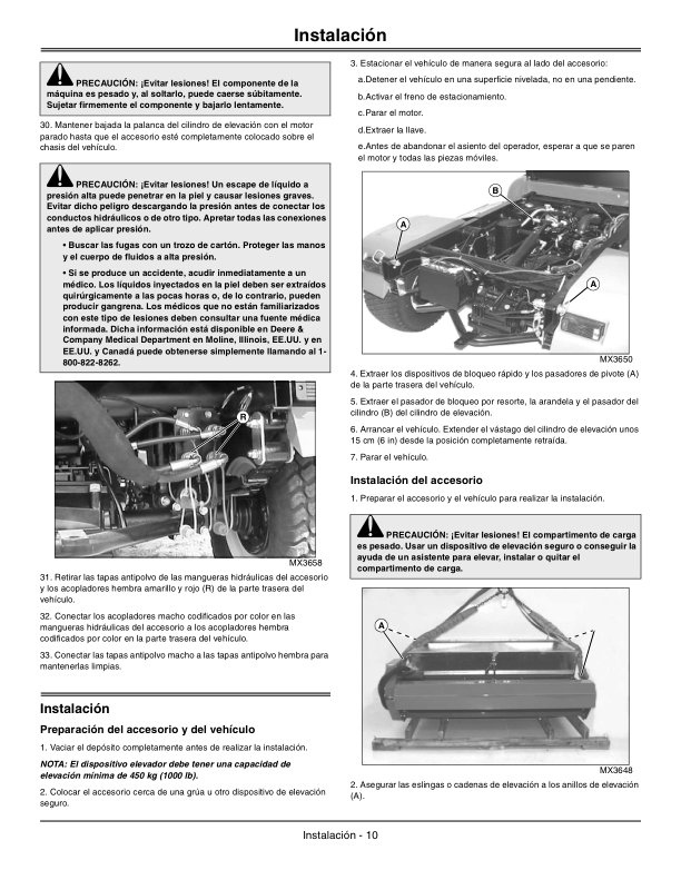 John Deere Top Dresser – TD100 (010001-) Operator’s Manual (OMTCU30141) Workshop Guide