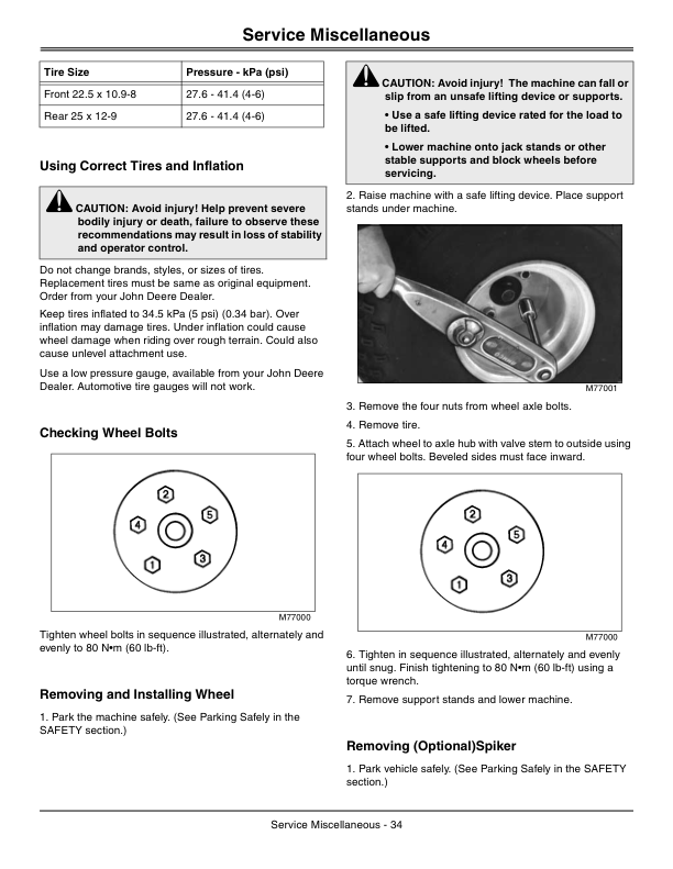 John Deere 1200A Bunker Rake (NA) Operator’s Manual (OMTCU30901) Workshop Guide