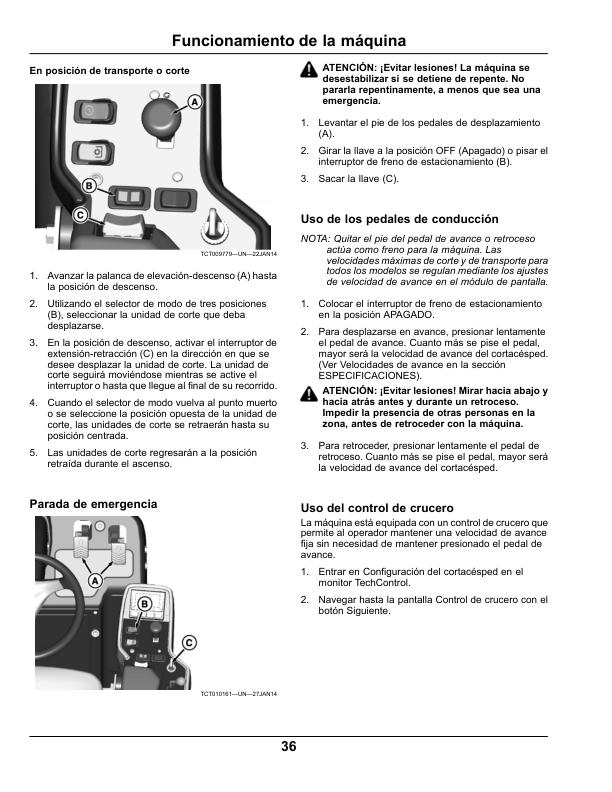 John Deere 7400A Trim, Surrounds Mower (Export Edition) Operator’s Manual (OMTCU35164) Workshop Guide