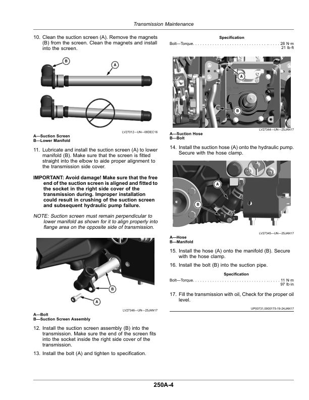 John Deere 1023E, 1025R Compact Utility Tractors (November 2020) Operator’s Manual (OMTR117450) Workshop Guide