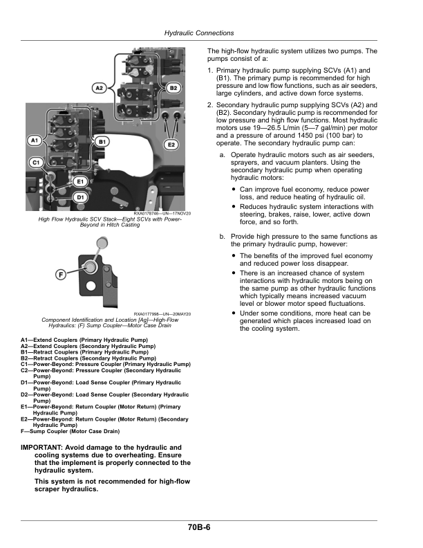 John Deere 9RX Tractors (820021-) (European Edition) Operator’s Manual (OMTR118799) Workshop Guide