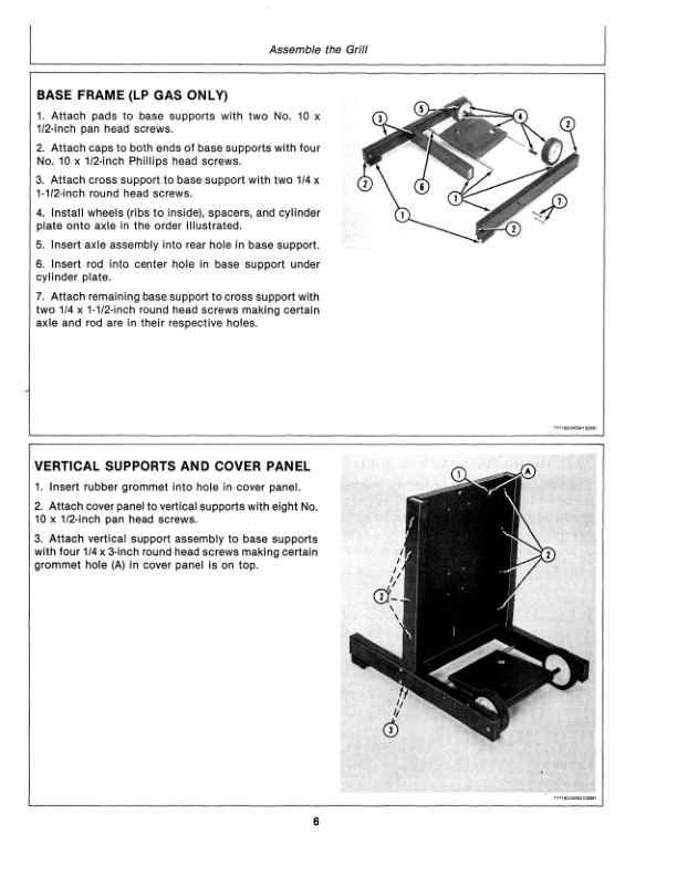 John Deere 34G, 44G Gas Grills Operator’s Manual (OMTY20550) Workshop Guide