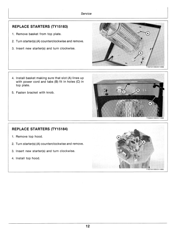 John Deere TY15182, TY15183 & TY15184 Electronic Flying Insect Killers Operator’s Manual (OMTY20580) Workshop Guide