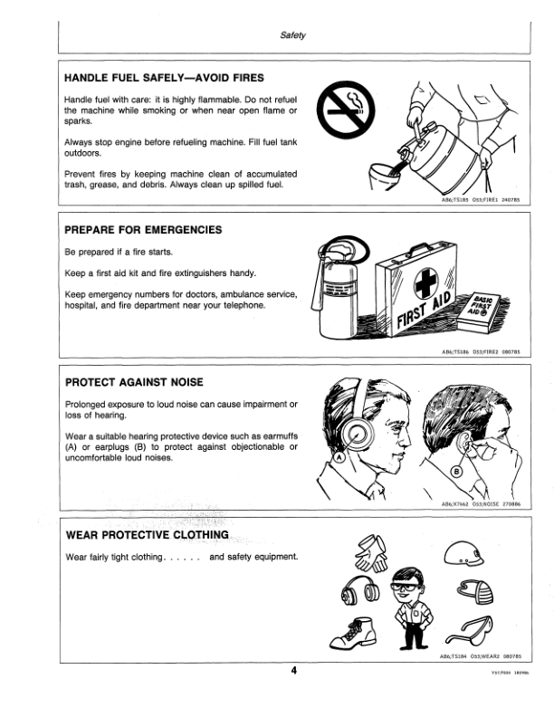 John Deere 100G & 200G Trimmer/Edger (Gas) (Subs with OMM122063) Operator’s Manual (OMTY20856) Workshop Guide