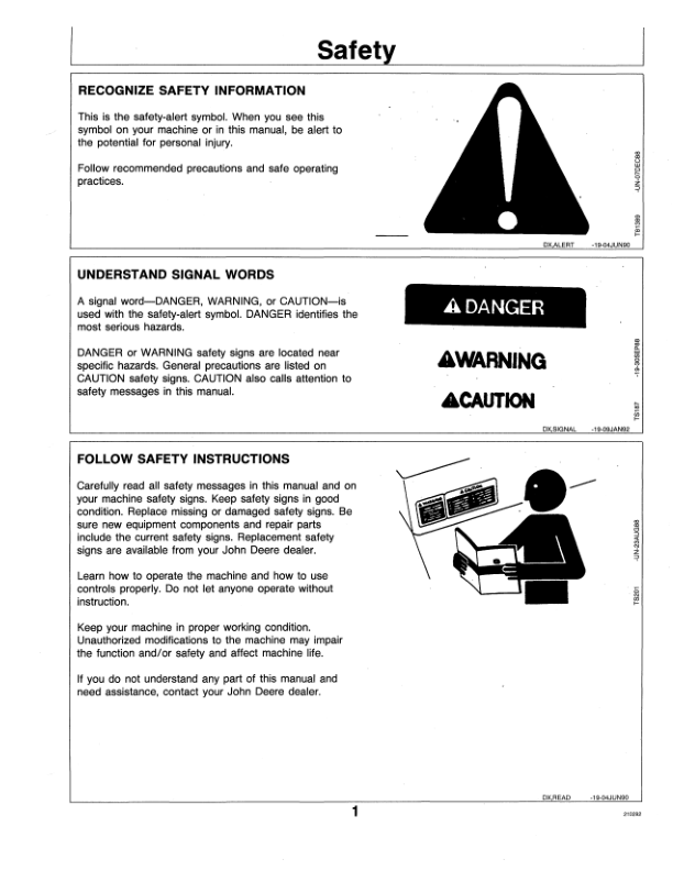 John Deere 20XE High Pressure Washer Operator’s Manual (OMTY21625) Workshop Guide