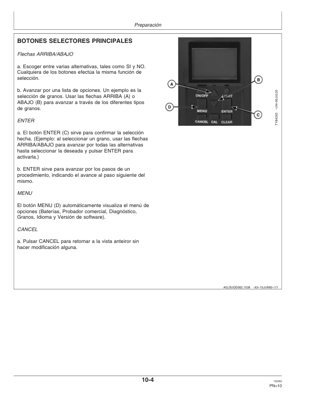 John Deere MoistureMATCH Grain Moisture Tester SW20300 Operator’s Manual (OMTY25053) Workshop Guide