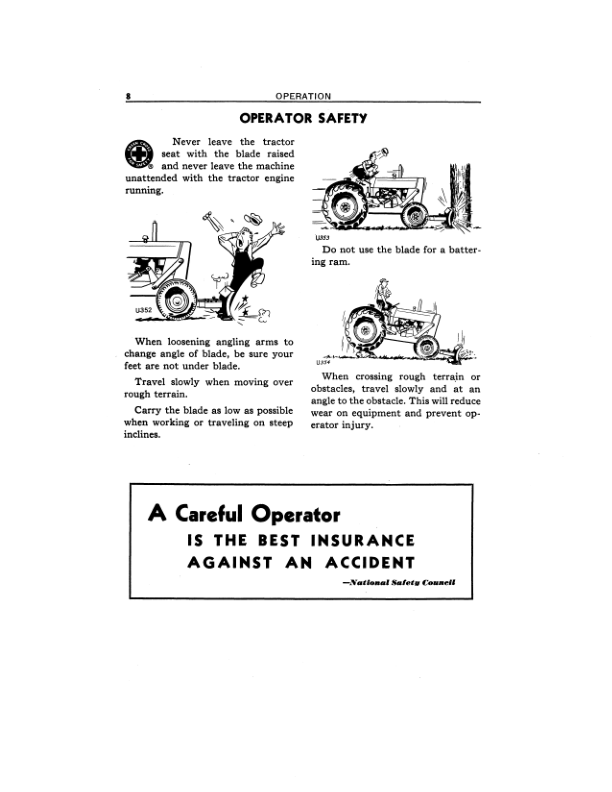 John Deere 301 Attachments Operator’s Manuals (OMU11585) Workshop Guide