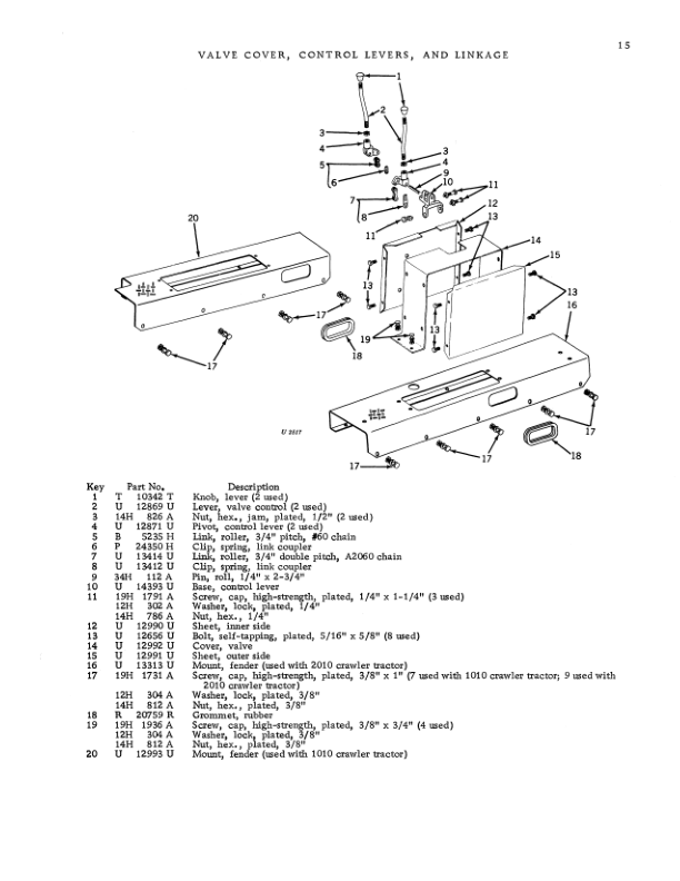 John Deere 616, 626 Attachments Operator’s Manuals (OMU15835) Workshop Guide