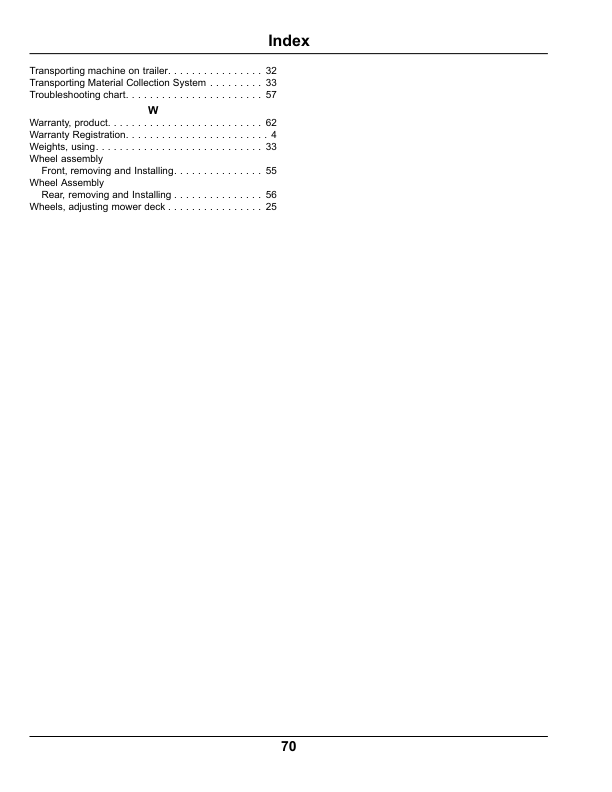 John Deere S240 Riding Lawn Tractor (800001-825000) Operator’s Manual (OMUC11776) Workshop Guide