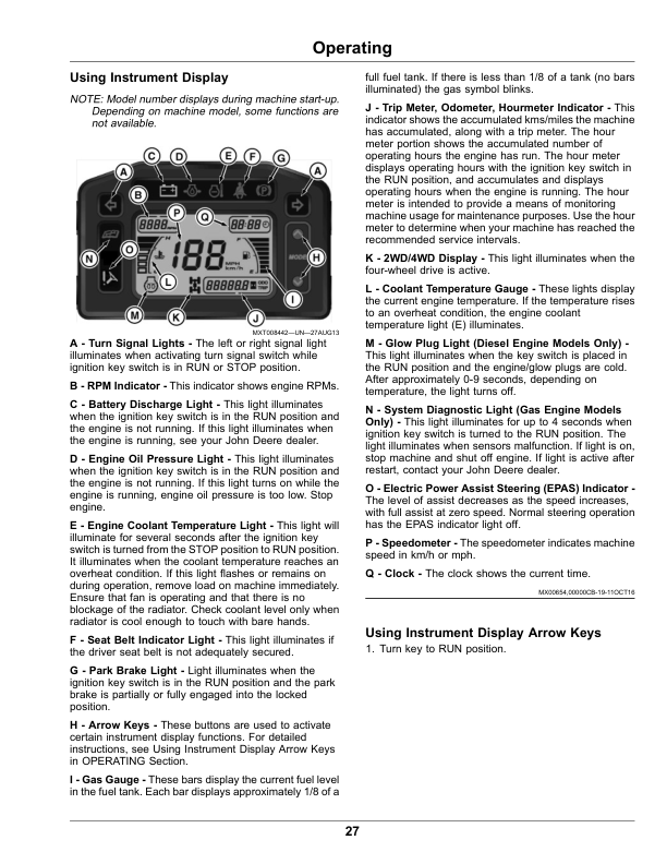 John Deere M-Gator A3 Utility Vehicles Operator’s Manual (OMUC14276) Workshop Guide