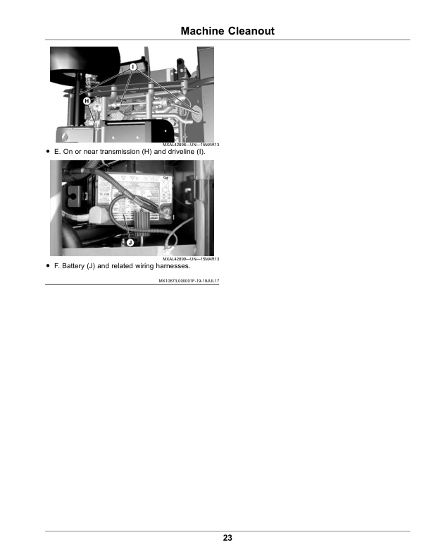 John Deere HPX615E Gator Utility Vehicles Operator’s Manual (OMUC18680) Workshop Guide