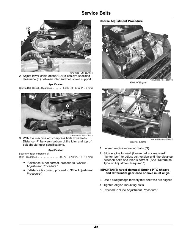 John Deere 180SL, 220SL, 260SL PrecisionCut WalkGreens Mower Operator’s Manual (OMUC24565) Workshop Guide