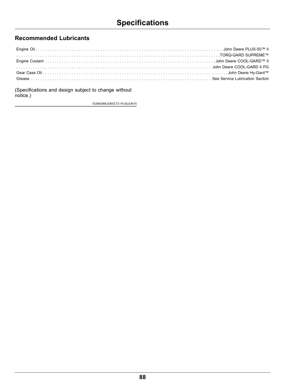 John Deere 2653B PrecisionCut Trim, Surrounds Mower (North American) Operator’s Manual (OMUC27558) Workshop Guide