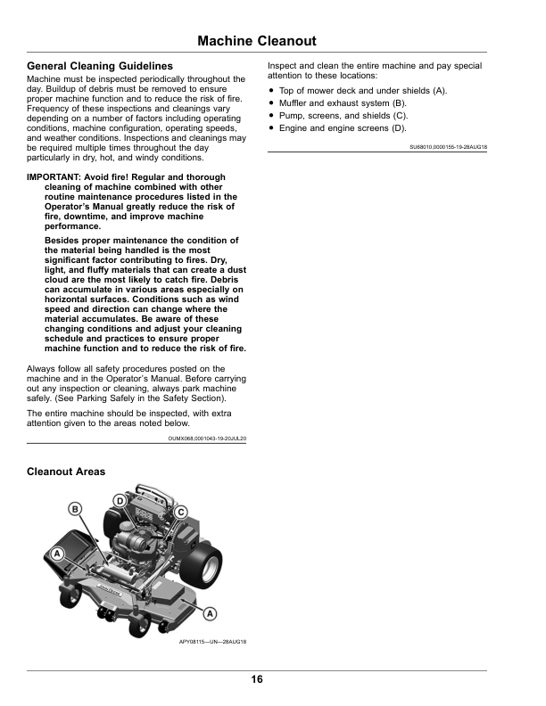 John Deere 636M, 648M, 652M QuikTrak Serial No 100001- (North American) Operator’s Manual (OMUC30240E) Workshop Guide