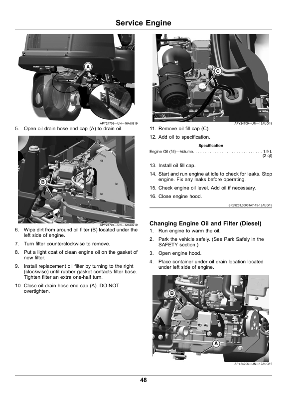John Deere PrecisionCut 2400, 2550, E-Cut Hybrid 2550 Triplex Mowers Serial Number 60001- Operator’s Manual (OMUC38067) Workshop Guide