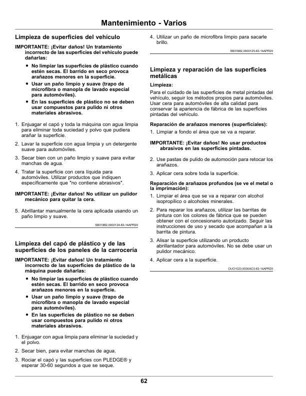 John Deere TE Gator Utility Vehicles (200001-) (Export) Operator’s Manual (OMUC39493) Workshop Guide