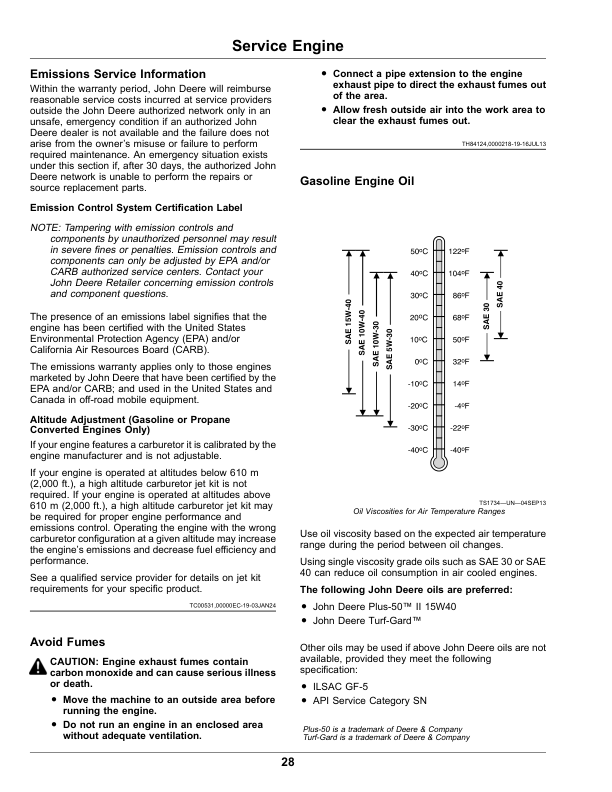 John Deere Commercial Walk Behind Mower M Series (070001-) (North America) Operator’s Manual (OMUC40357E) Workshop Guide