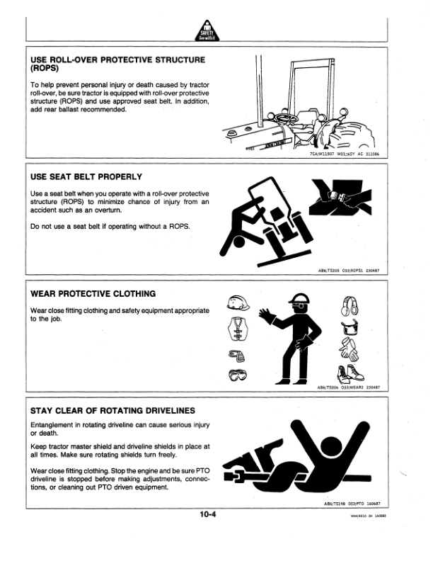 John Deere 450 Manure Spreader Operator’s Manual (OMW37979) Workshop Guide