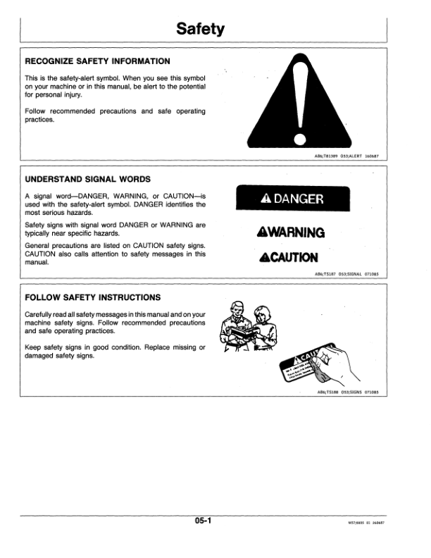 John Deere 770 Farm Wagon Operator’s Manual (OMW38908) Workshop Guide