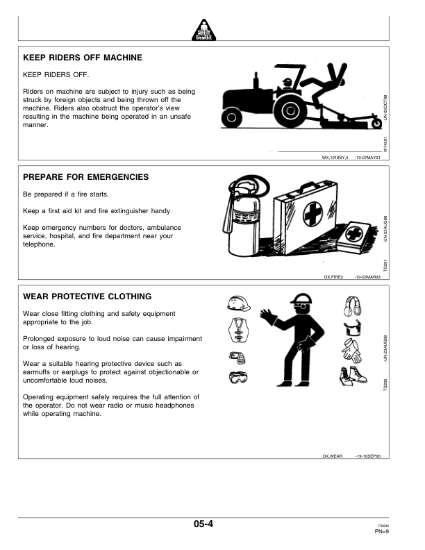 John Deere 1018 Rotary Cutter (005001-) Operator’s Manual (OMW44173) Workshop Guide