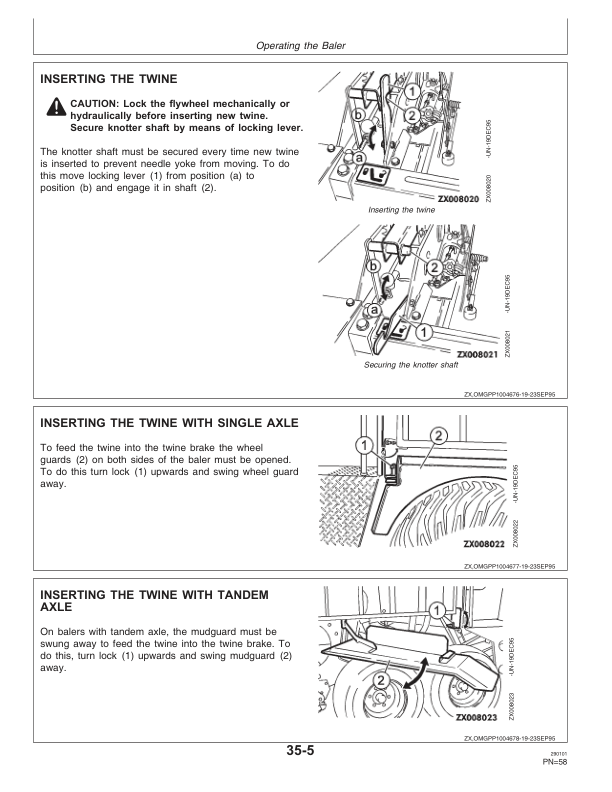 John Deere 680, 690, 680 & 690 MultiCut MultiCut Large Square Balers Operator’s Manual (OMZ92444) Workshop Guide